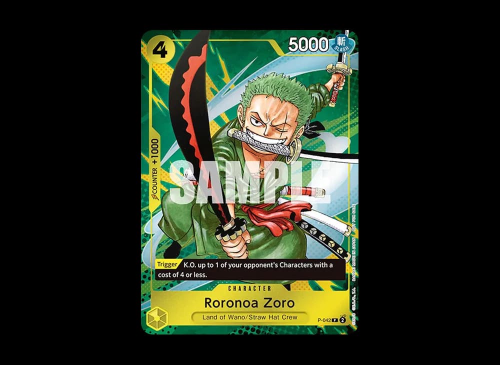 Roronoa Zoro P [P-042] [EN](Promotional Card "Event Pack Vol. 3")