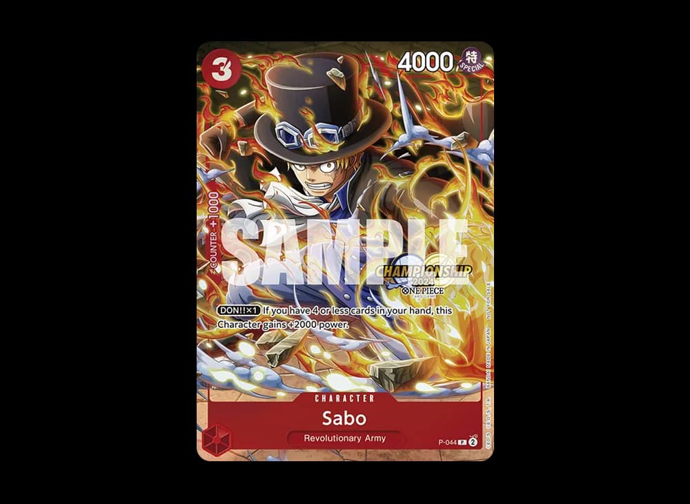 Sabo P [P-044] [EN](Promotional Card "Championship 2024 Event Pack")
