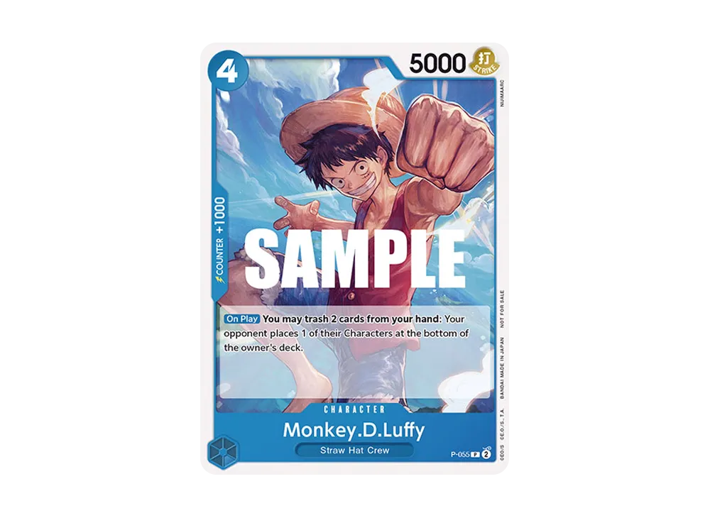 Monkey.D.Luffy P [P-055] [EN](Promotional Card "Sealed Battle Kit Vol.1")