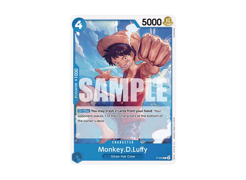 Monkey.D.Luffy P [P-055] [EN](Premium Booster "ONE PIECE CARD THE BEST")