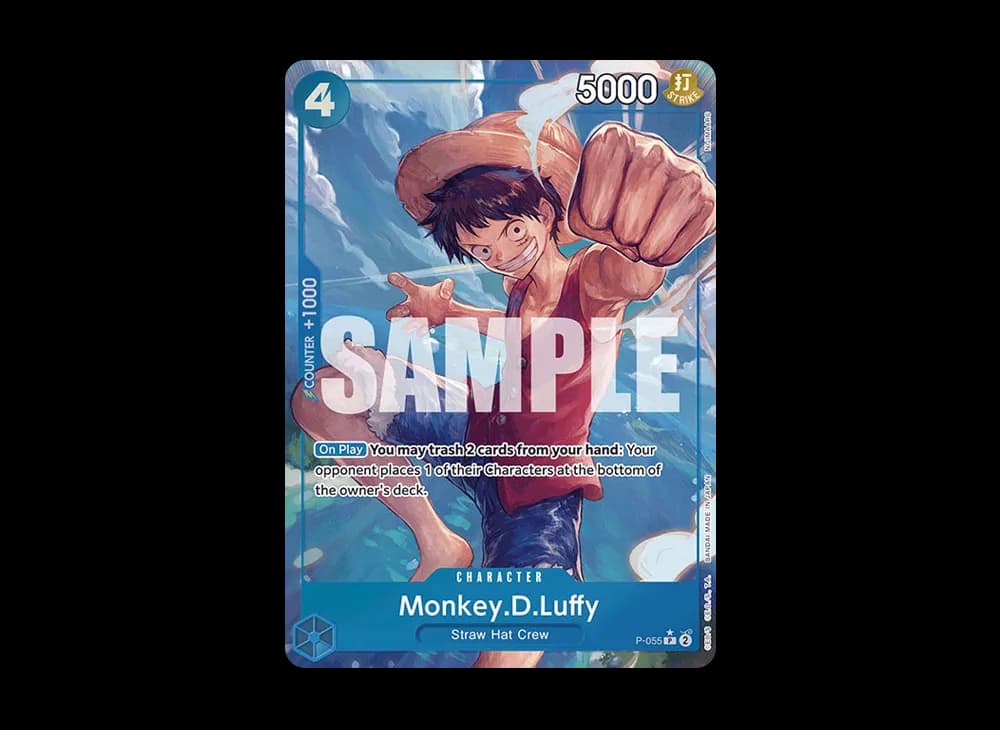 Monkey.D.Luffy P :Full Art [P-055] [EN](Premium Booster "ONE PIECE CARD THE BEST")
