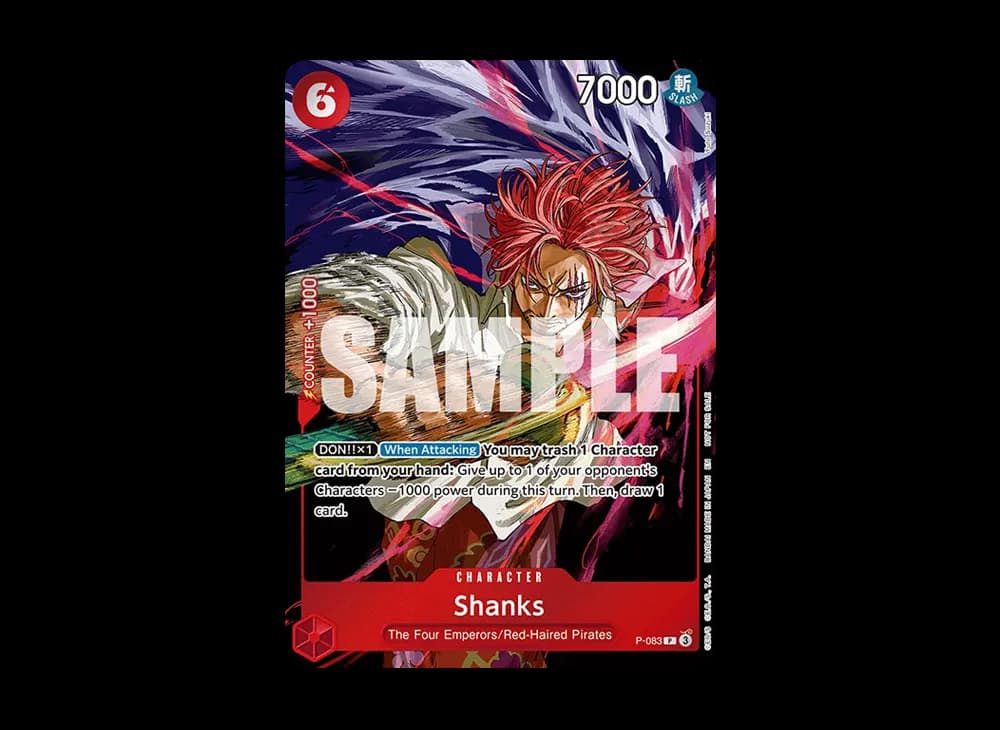 Shanks P [P-083] [EN](Promotional Card "Event Pack Vol.6")