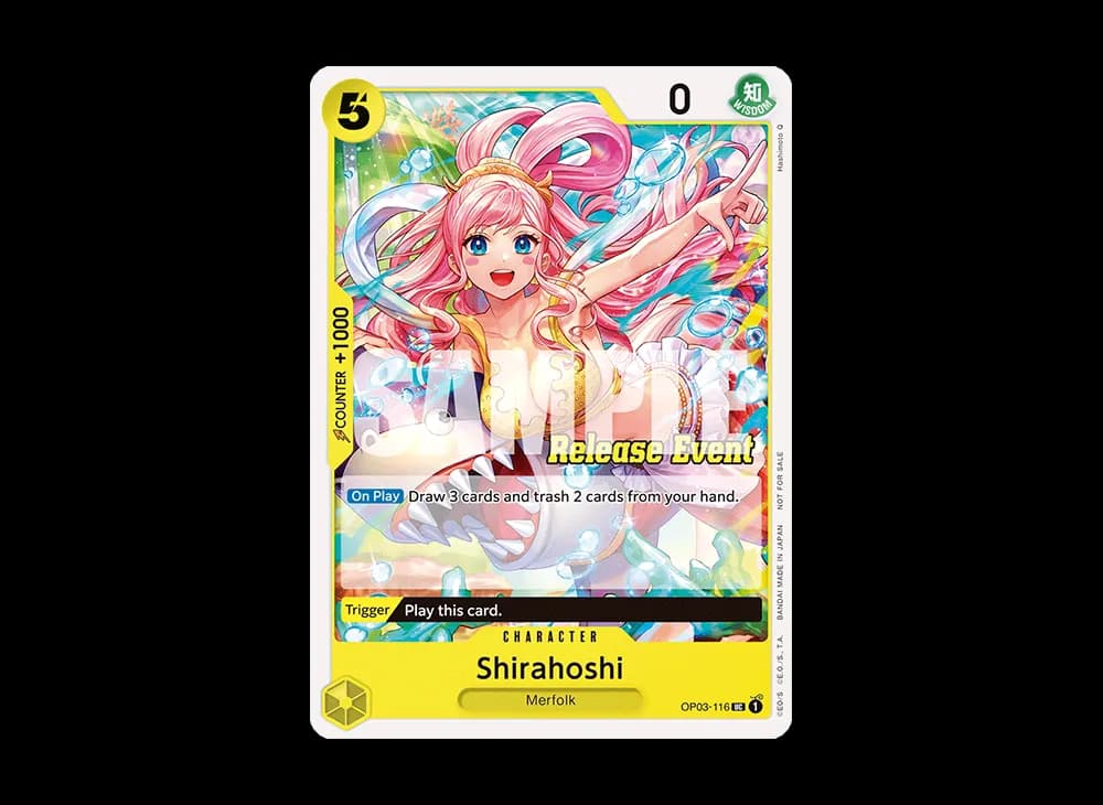 Shirahoshi UC [OP03-116] [EN](Promotional Card "ST-15~ST-20 Release Event Pack")