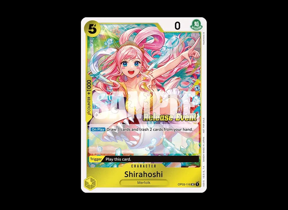 Shirahoshi UC [OP03-116] [EN](Promotional Card "ST-15~ST-20 Release Event Winner Pack")