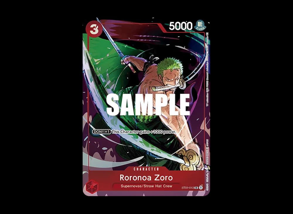 Roronoa Zoro SR [ST01-013] [EN](Promotional Card "GIFT COLLECTION 2023")