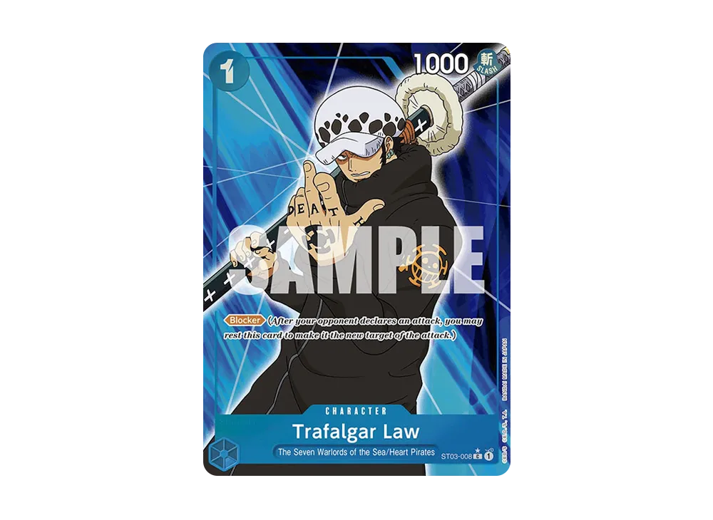 Trafalgar Law C :Full Art [ST03-008] [EN](Premium Booster "ONE PIECE CARD THE BEST")
