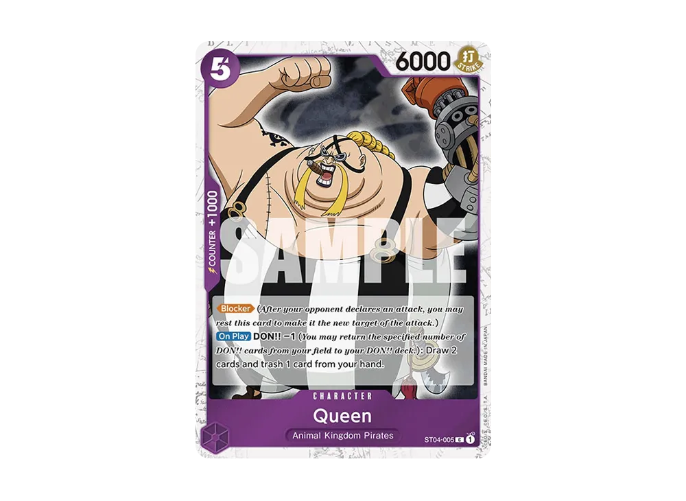 Queen C : Pirate Flag Foil [ST04-005] [EN](Premium Booster "ONE PIECE CARD THE BEST")
