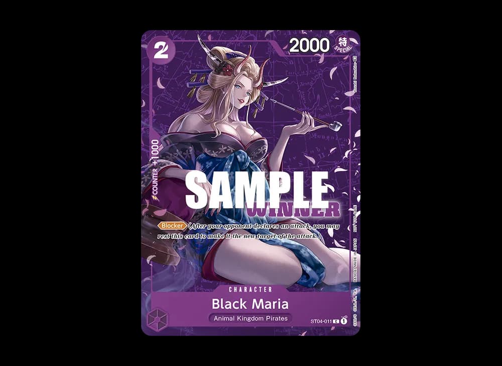 Black Maria : Winner C [ST04-011] [EN](Promotional Card "Tournament Pack Vol.2 -Winner-")