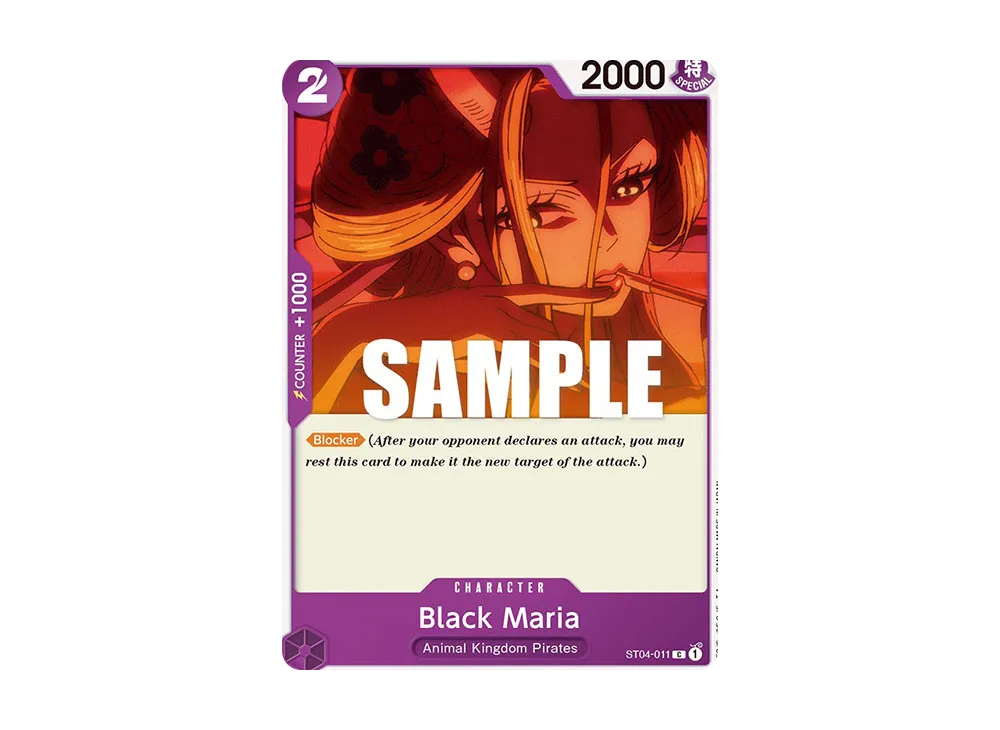 Black Maria C [ST04-011] [EN](Start Deck "Animal Kingdom Pirates")