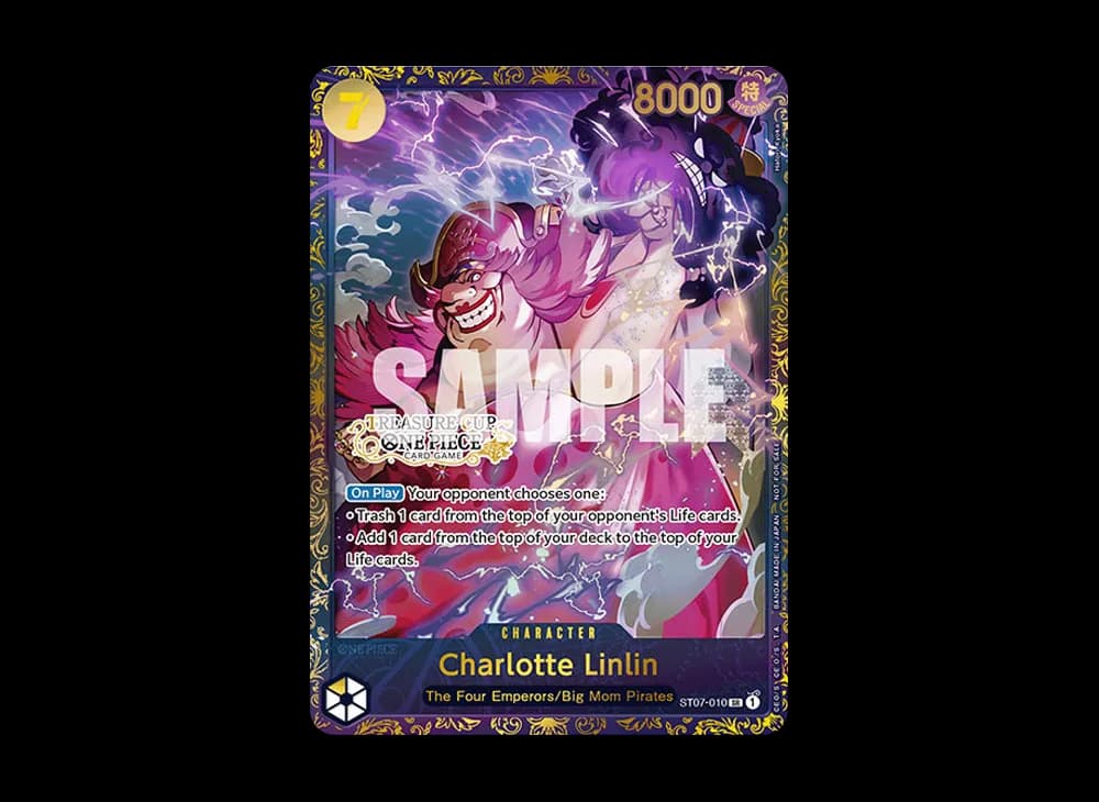 Charlotte Linlin SR [ST07-010] [EN](Promotional Card "Treasure Cup TOP 16")