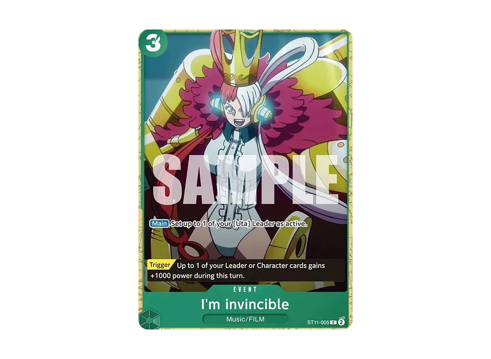 I'm invincible C [ST11-005] [EN](Start Deck "GREEN Uta")