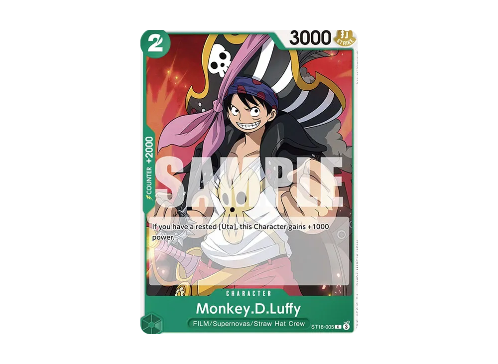 Monkey.D.Luffy C [ST16-005] [EN](Start Deck "GREEN Uta")