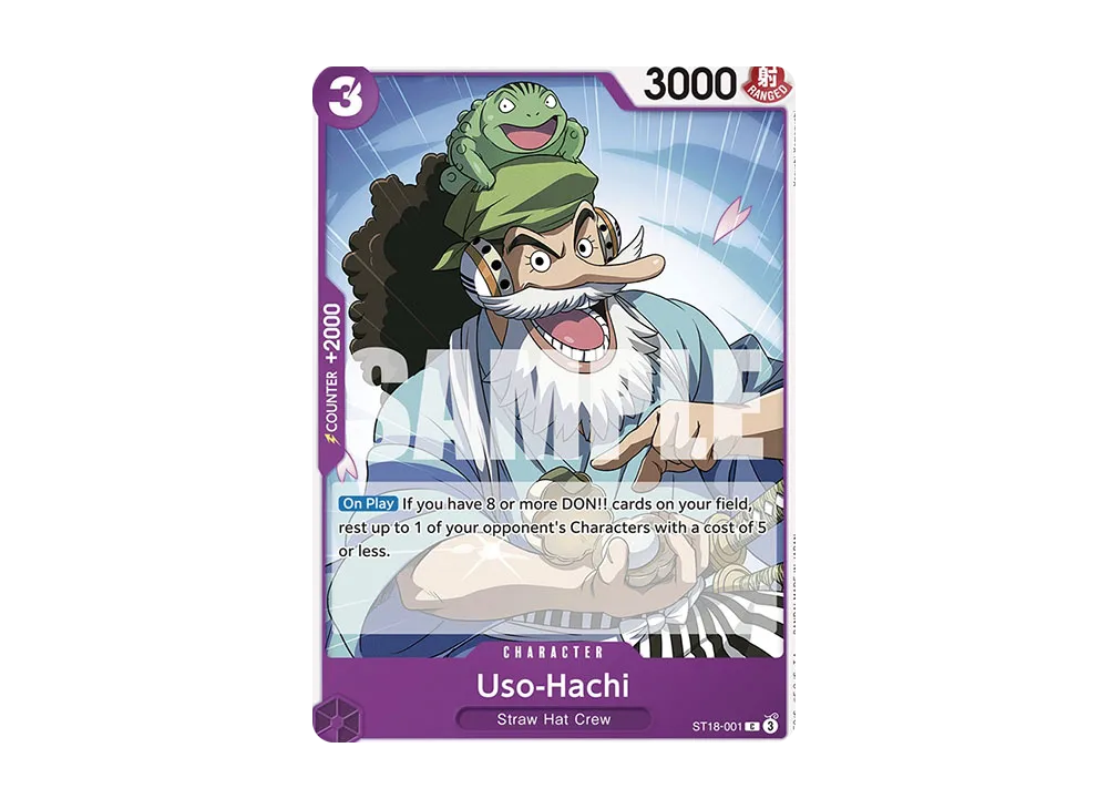Uso-Hachi C [ST18-001] [EN](Start Deck "PURPLE Monkey.D.Luffy")