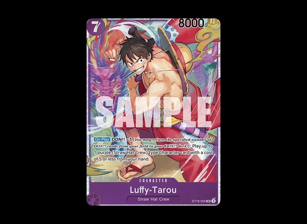 Luffy-Tarou SR [ST18-005] [EN](Start Deck "PURPLE Monkey.D.Luffy")