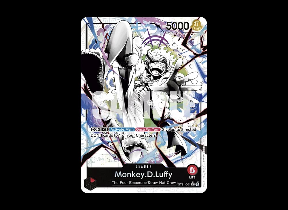 Monkey.D.Luffy L-P [ST21-001] [EN](Starter Deck EX "Gear 5")