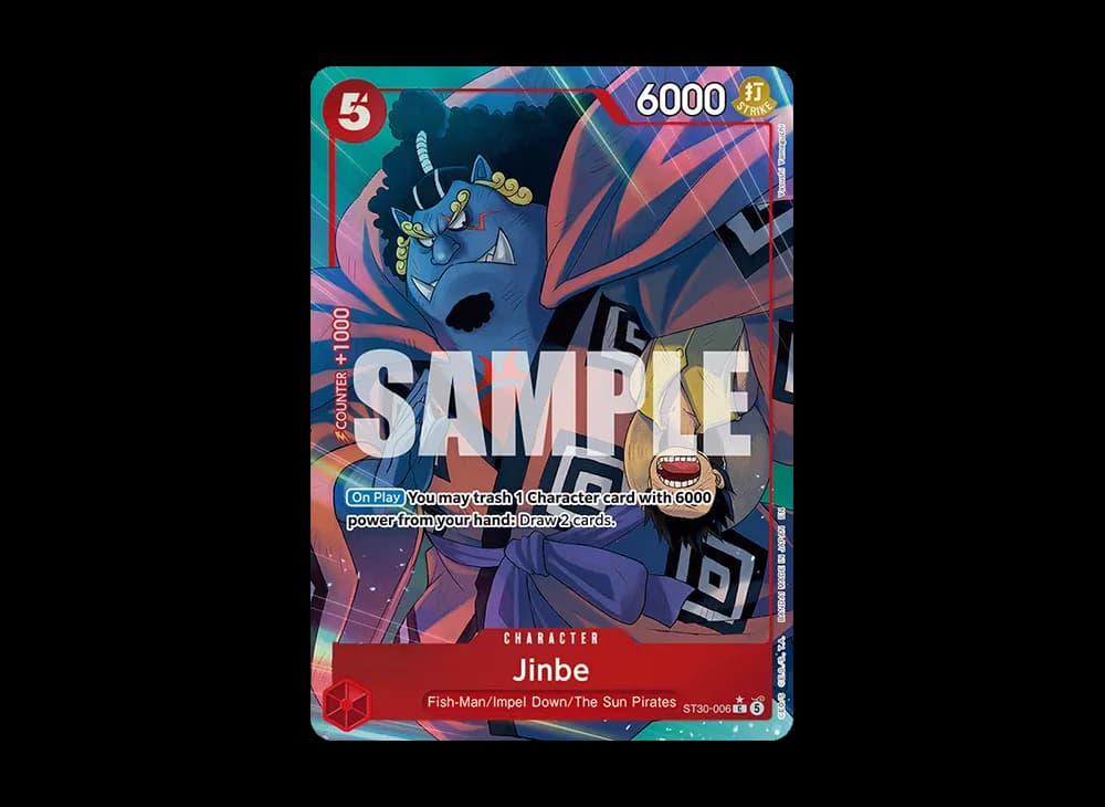 Jinbe C-P [ST30-006][EN](Starter Deck EX "Luffy&Ace")