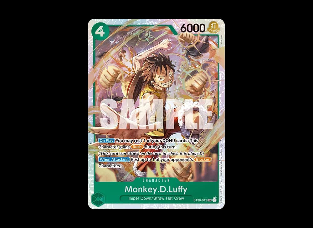 Monkey.D.Luffy SR [ST30-012][EN](Starter Deck EX "Luffy&Ace")