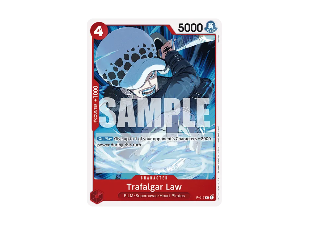 Trafalgar Law P [P-017] [EN](Promotional Card "Tournament Pack Vol.7")
