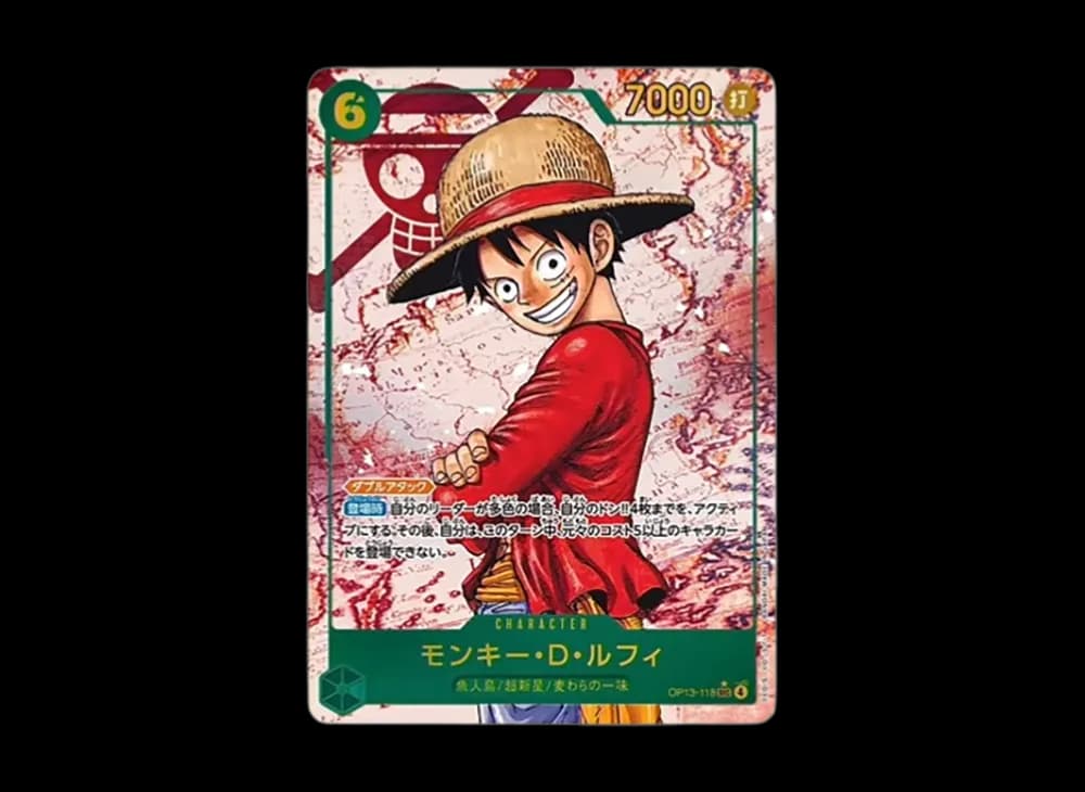 Monkey.D.Luffy SEC-P [OP13-118](Booster Pack "CARRYING ON HIS WILL")