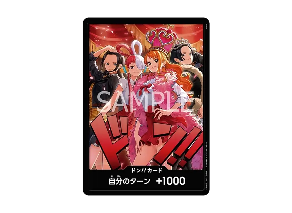 DON!! Card : Robin & Uta & Nami & Hancock [Opened](Extra Booster "Heroines Edition Special Set")