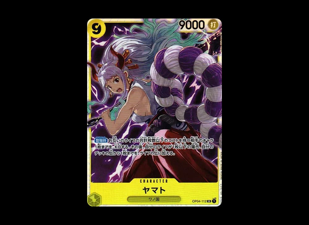 Yamato SR [OP04-112] (Booster Pack The Kingdom Of Conspiracy)