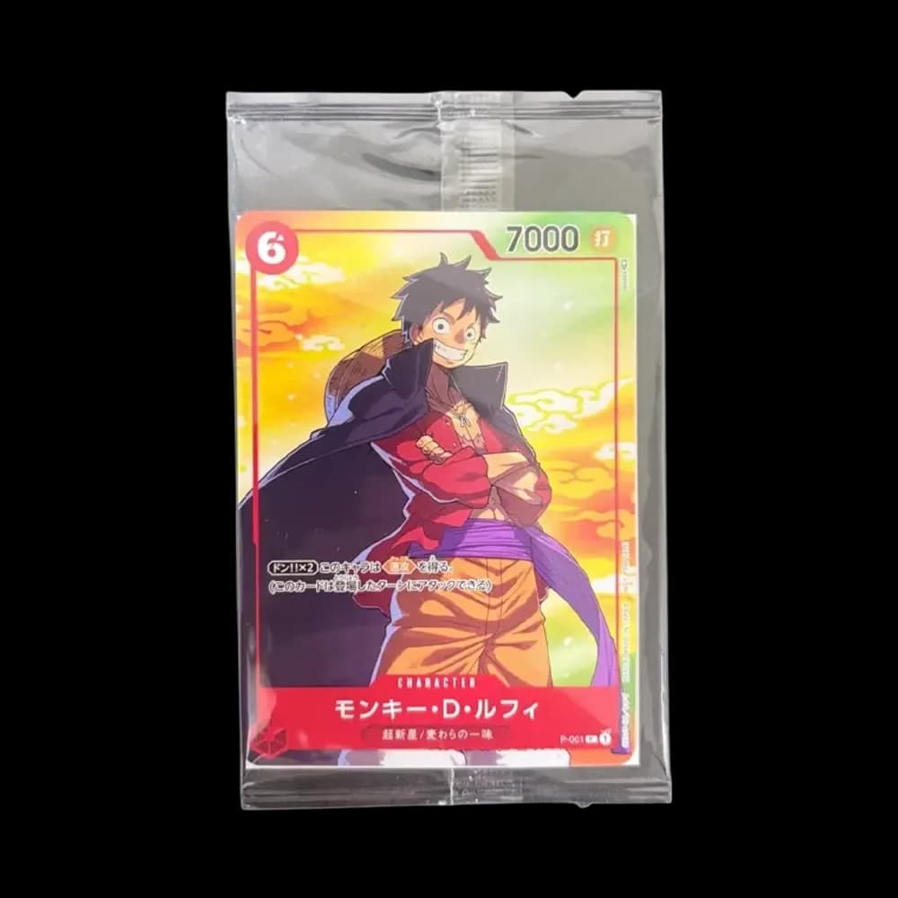 Monkey D Luffy P [P-001] (Promotion Card Seven-Eleven Collaboration)