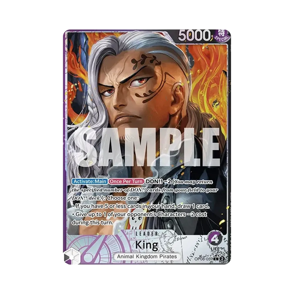 King L-P [OP08-057] [EN](Booster Pack "Two Legends")