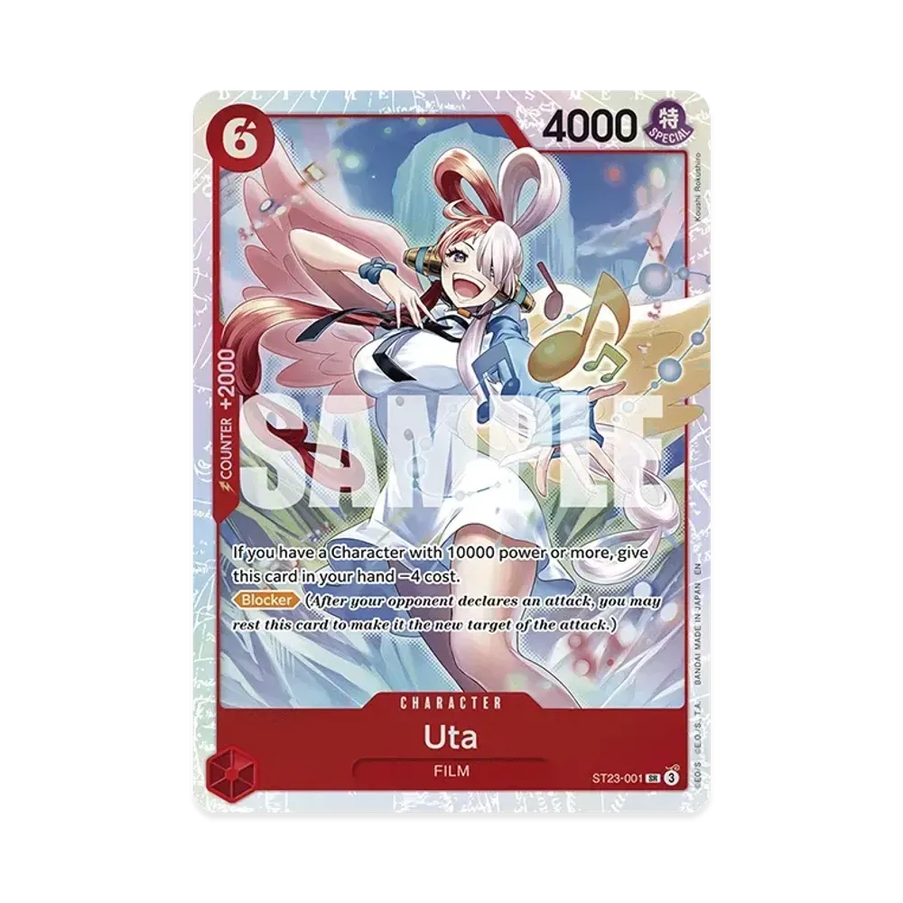Uta SR [ST23-001] [EN](Start Deck "RED Shanks")