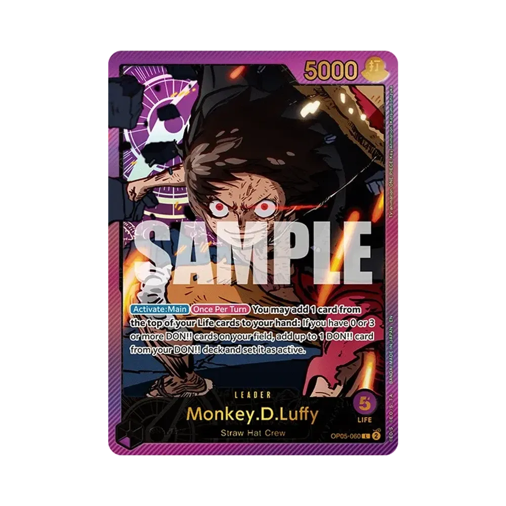 Monkey.D.Luffy L-SPC [OP05-060] [EN](Extra Booster "Anime 25th Collection")