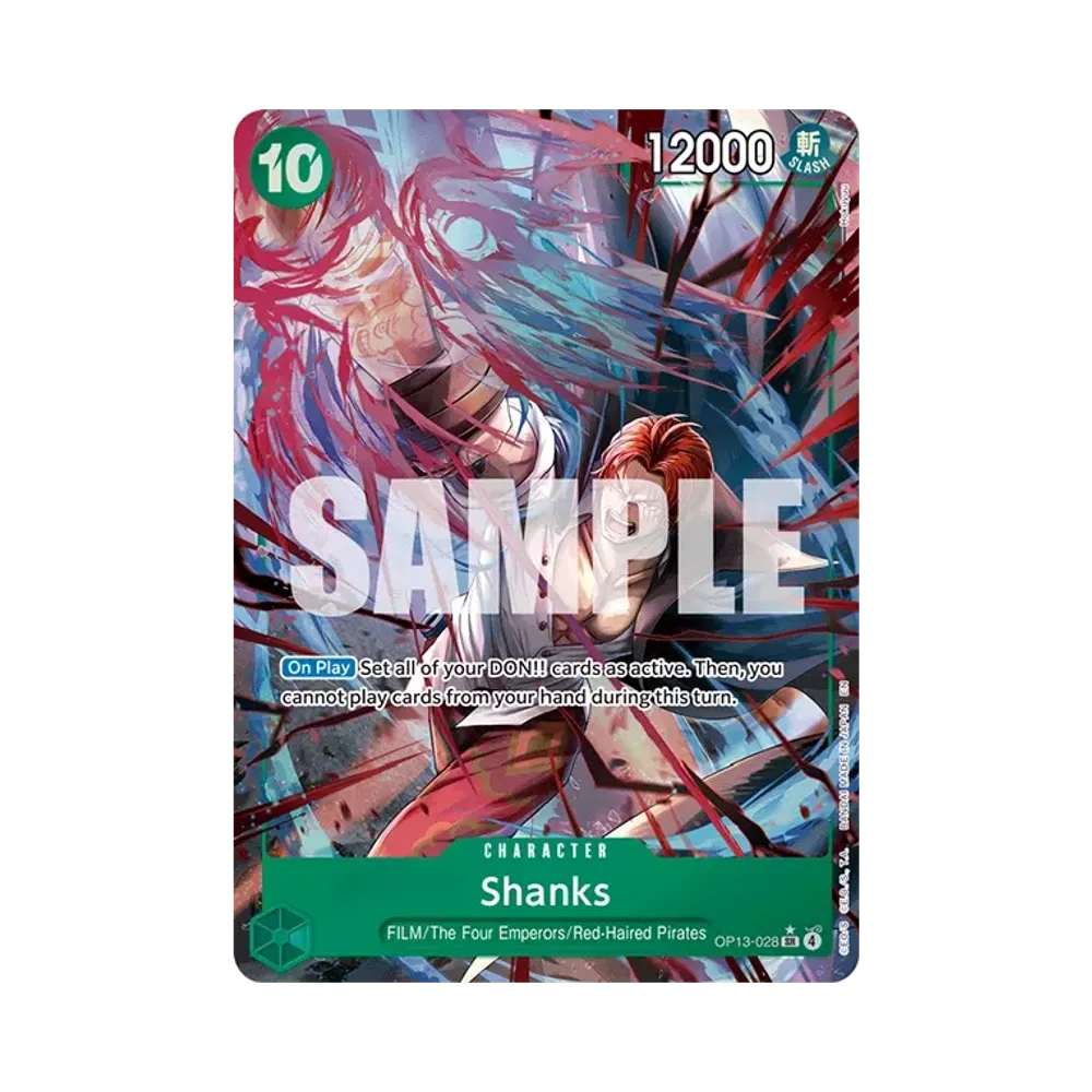 Shanks SR-P [OP13-028] [EN](Booster Pack "CARRYING ON HIS WILL")