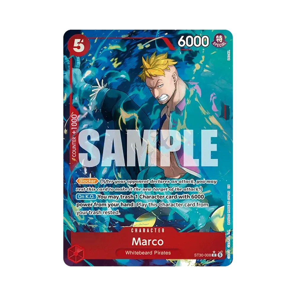 Marco C-P [ST30-008][EN](Starter Deck EX "Luffy&Ace")
