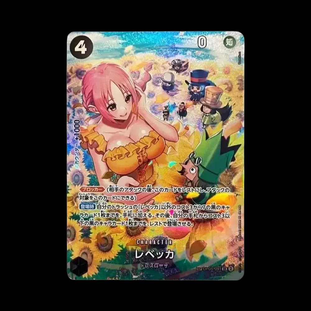 Rebecca SR-SPC [OP05-091] (Booster Pack Wings of Captain)