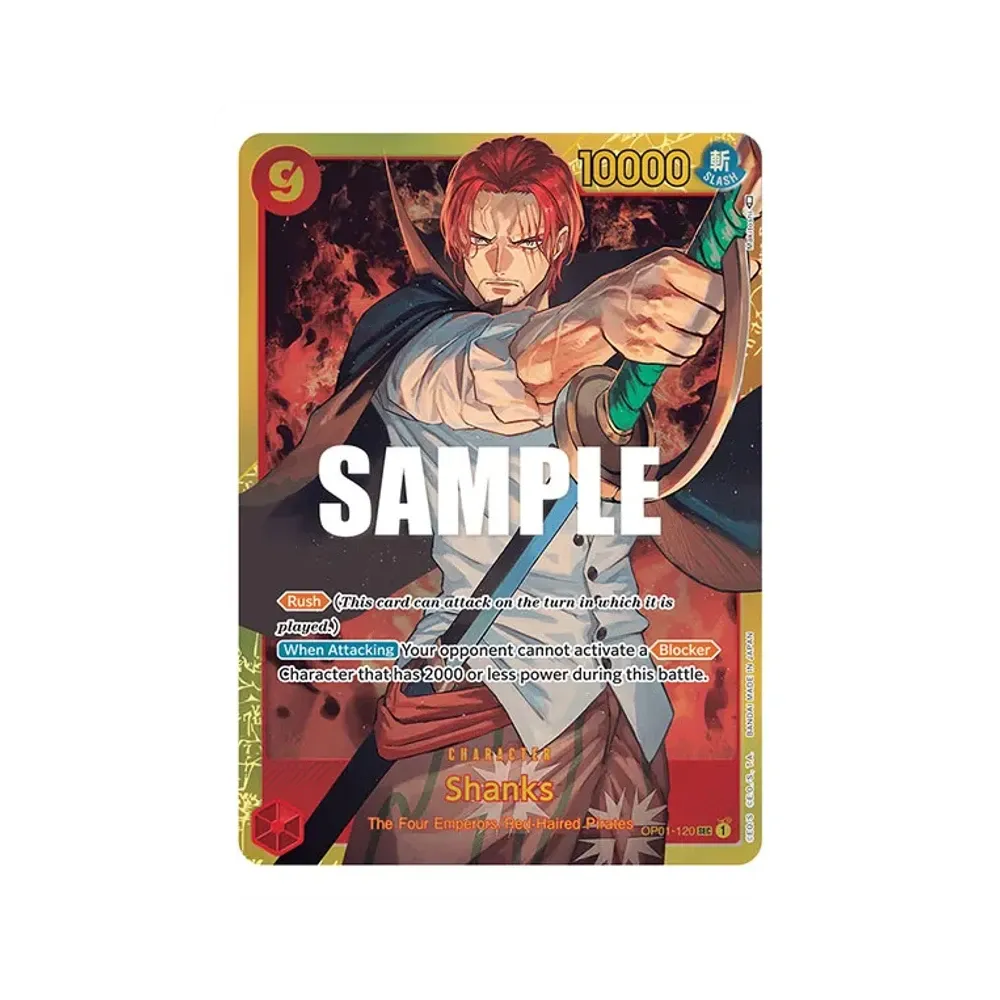 Shanks SEC [OP01-120] [EN](Booster Pack "ROMANCE DAWN")