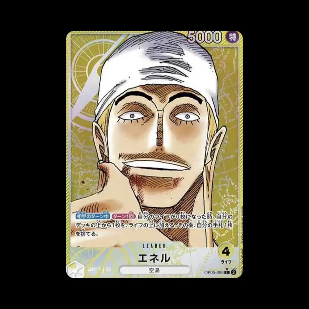 Eneru L-P [OP05-098] (Booster Pack Awakening of the New Era)