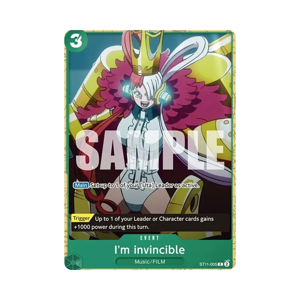 I'm invincible C [ST11-005] [EN](Start Deck "GREEN Uta")