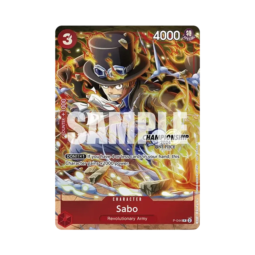 Sabo P [P-044] [EN](Promotional Card "Championship 2024 Event Pack Finalist Ver.")