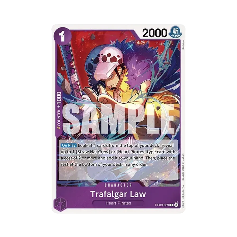Trafalgar Law R [OP09-069] [EN](Booster Pack "Emperors in the New World")
