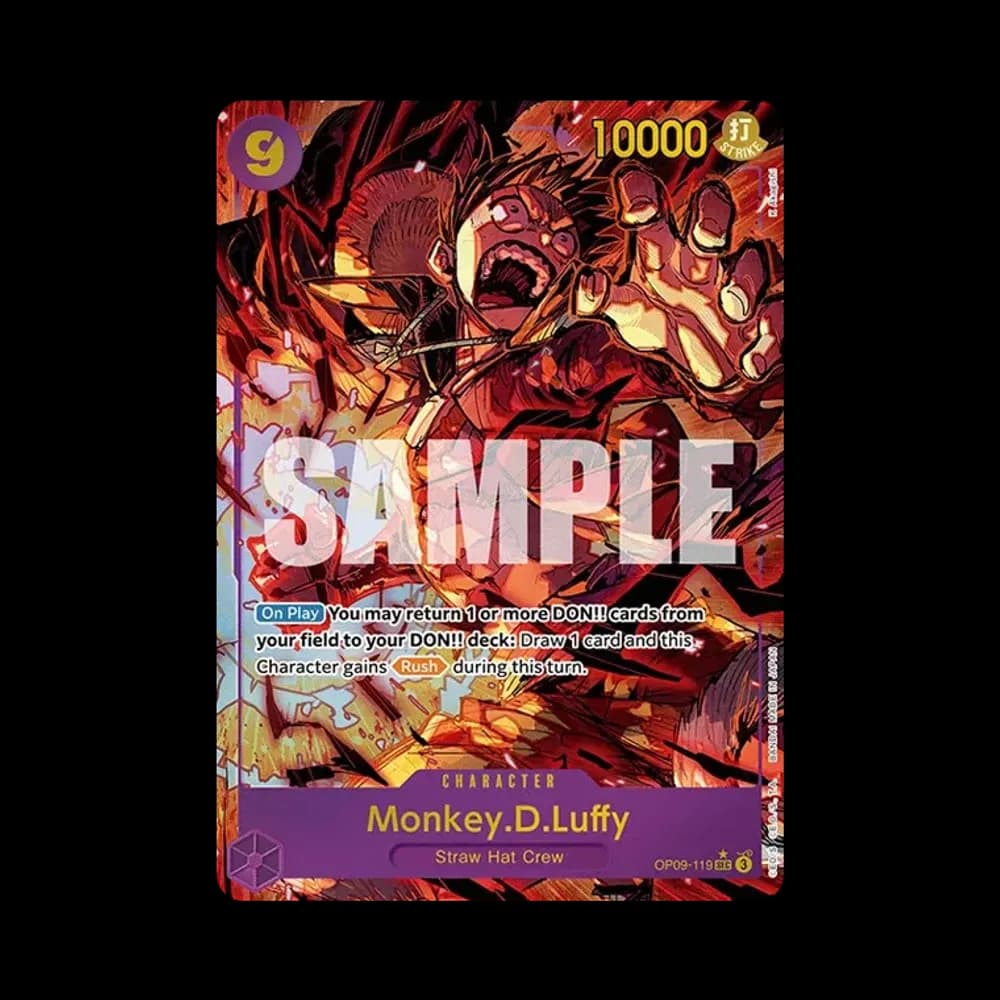 Monkey.D.Luffy SEC-P [OP09-119] [EN](Booster Pack "Emperors in the New World")