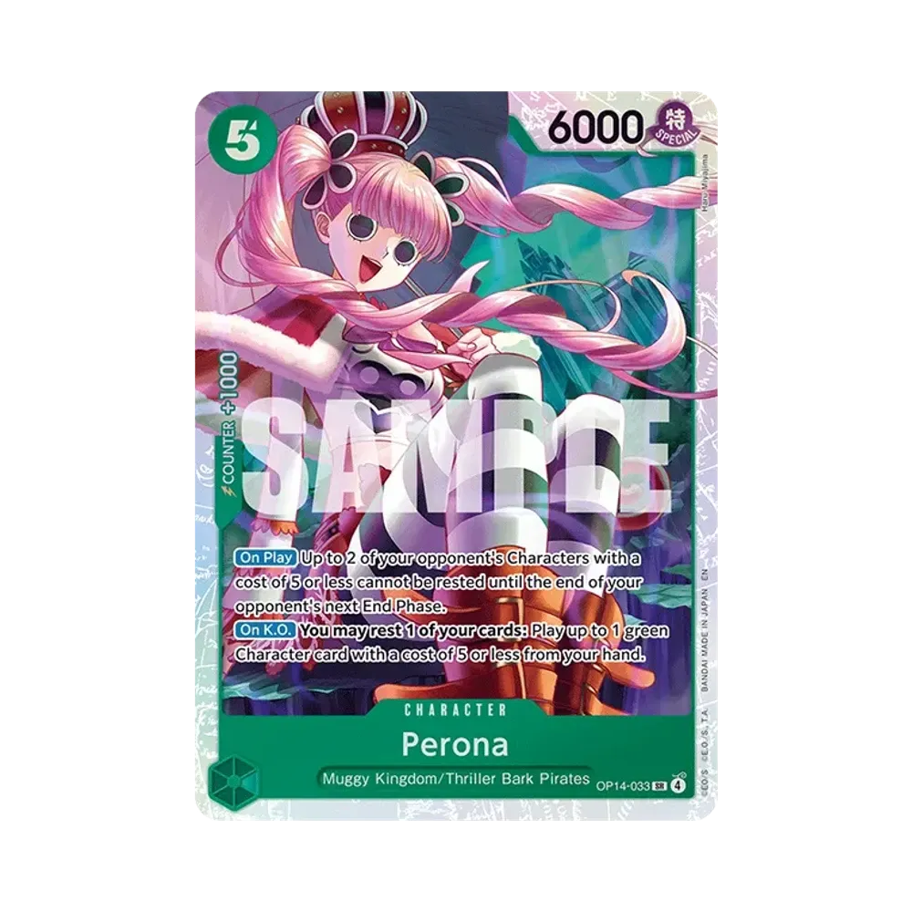 Perona SR [OP14-033] [EN] (Booster Pack "THE AZURE SEA'S SEVEN")