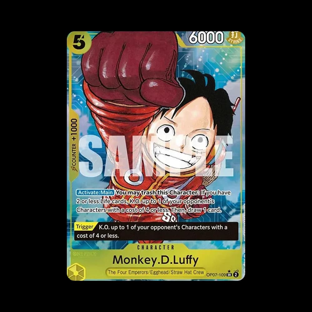 Monkey.D.Luffy SR-P [OP07-109] [EN](Booster Pack "500 Years In The Future")