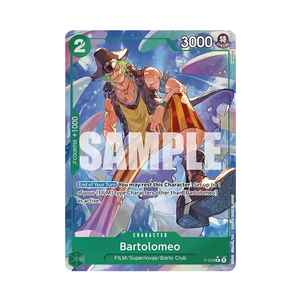 Bartolomeo P :Full Art [P-029] [EN](Premium Booster "ONE PIECE CARD THE BEST")