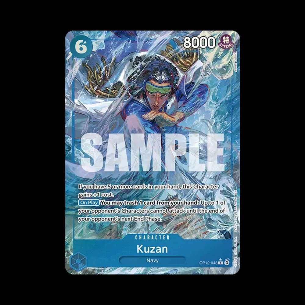Kuzan R-P [OP12-043] [EN](Booster Pack "LEGACY OF THE MASTER")