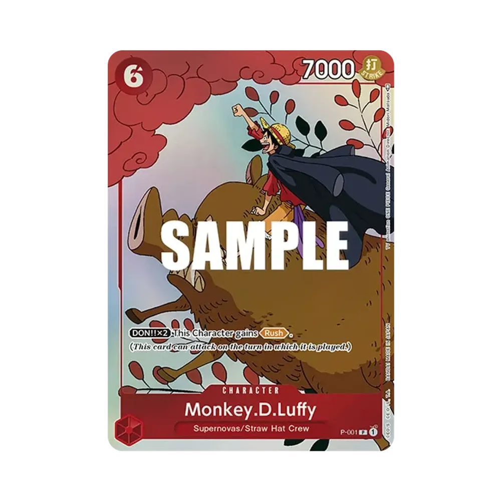 Monkey.D.Luffy P [P-001] [EN](Promotional Card "GIFT COLLECTION 2023")
