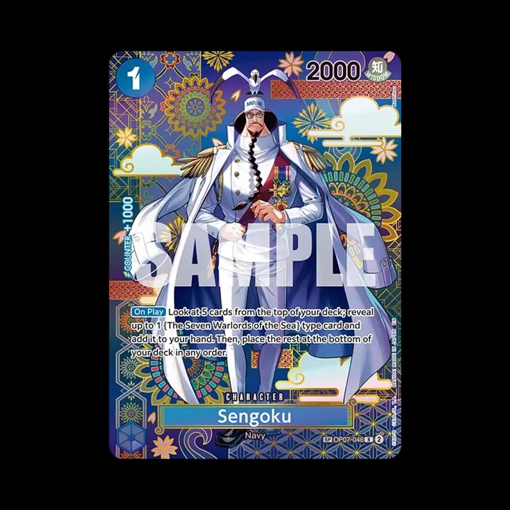 Sengoku R-SPC :Japanese pattern Art [OP07-046] [EN] (Booster Pack "THE AZURE SEA'S SEVEN")