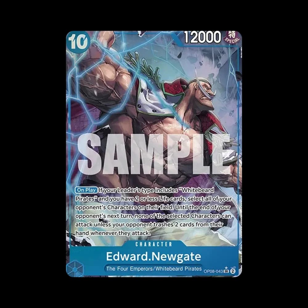 Edward.Newgate SR-P [OP08-043] [EN](Booster Pack "Two Legends")