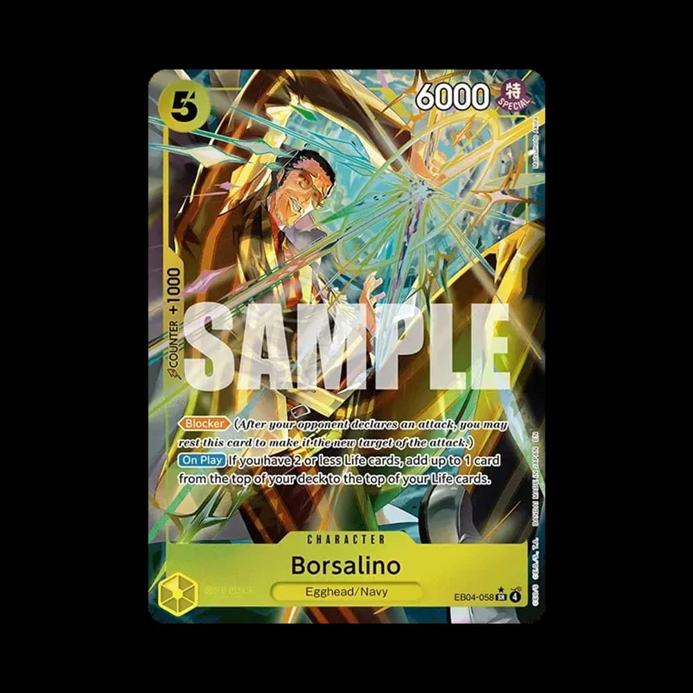 Borsalino SR-P [EB04-058][EN](Booster Pack "ADVENTURE ON KAMI’S ISLAND")