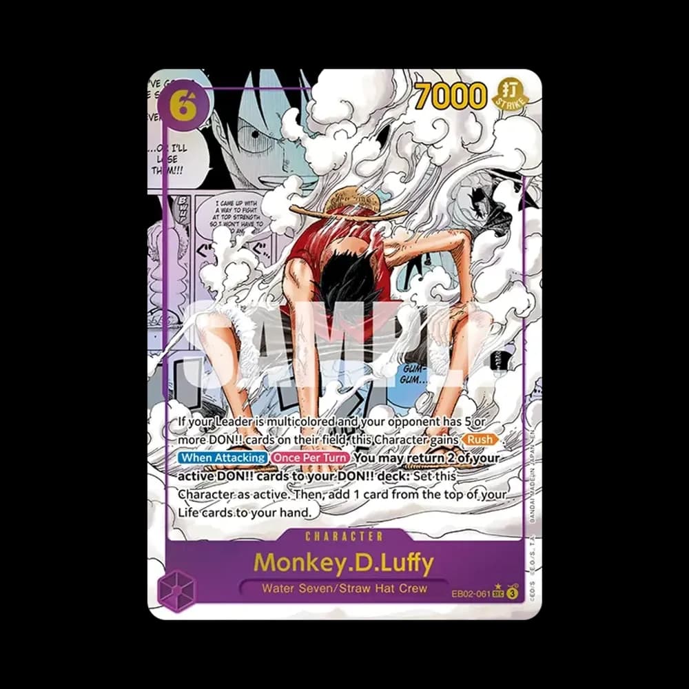 Monkey.D.Luffy SEC-SP (Comic Parallel) [EB02-061] [EN](Extra Booster "Anime 25th Collection")