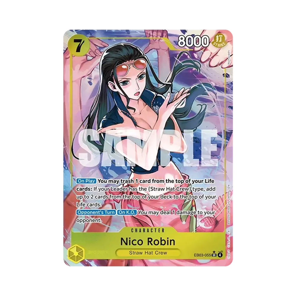 Nico Robin SR-P [EB03-055][EN] (Extra Booster "HEROINES EDITION")
