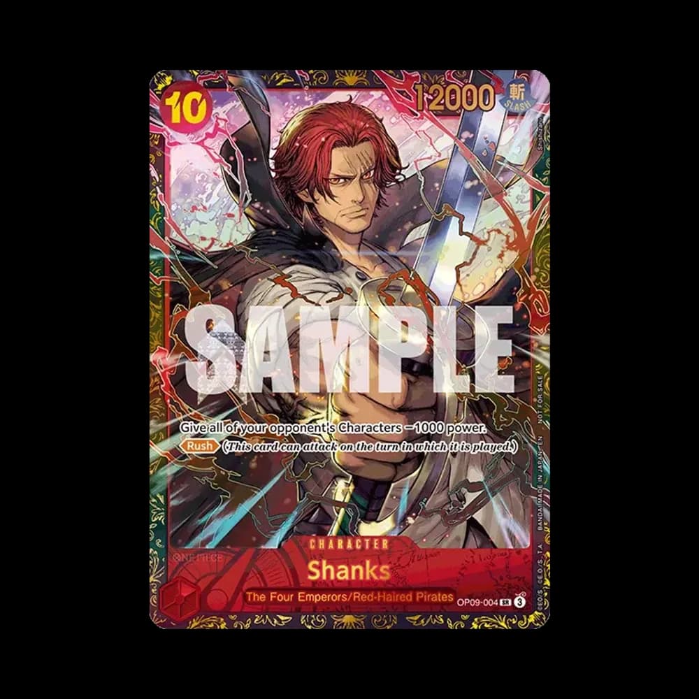 Shanks SR :Top 8 [OP09-004][EN](Promotional Card "Championship 25-26 Offline Regionals Season 2")