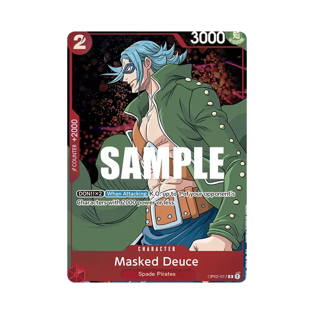 Masked Deuce R-P [OP02-017] [EN](Booster Pack "Paramount War")